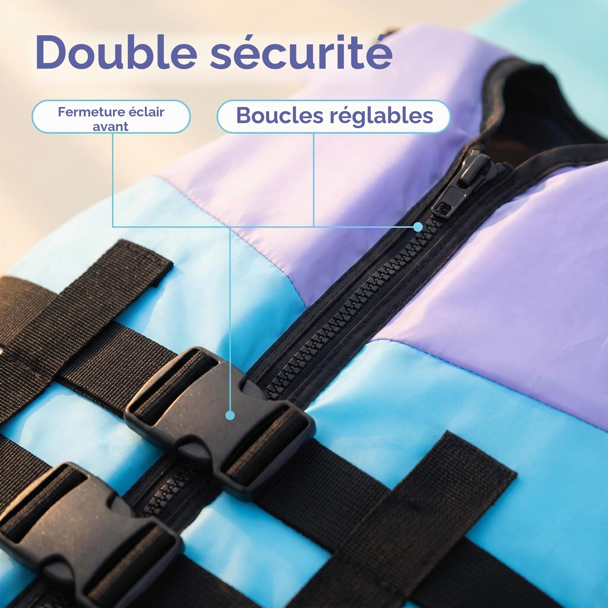 2026 Gilet de Sauvetage pour pour Sports Nautiques en Plein air - Idéal pour Le Kayak, la Navigation de Plaisance, la plongée avec Tuba, la plongée avec Tuba Bandoulière réglable