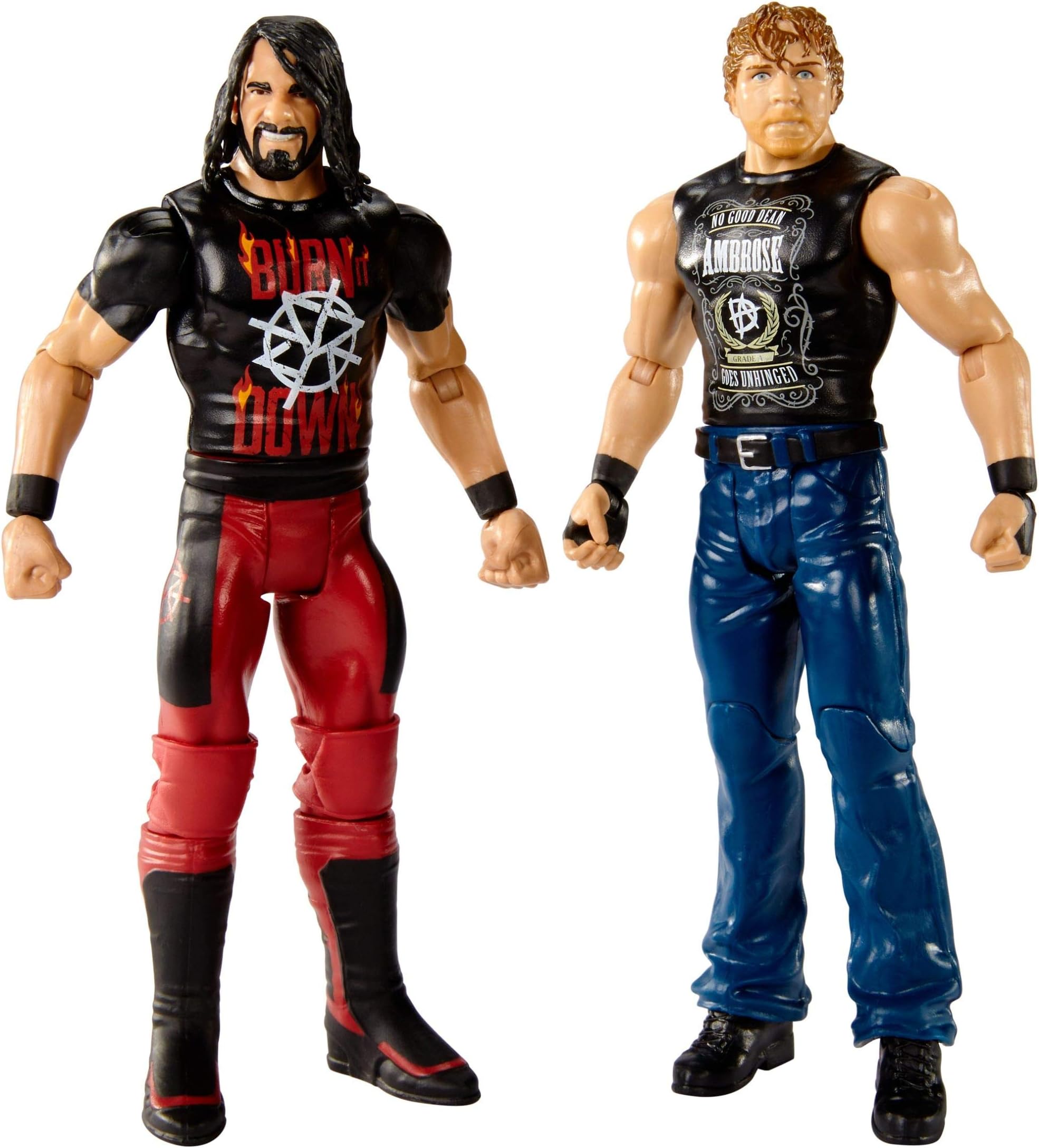 WWE Dean Ambrose VS Seth Rollins 2-PACK