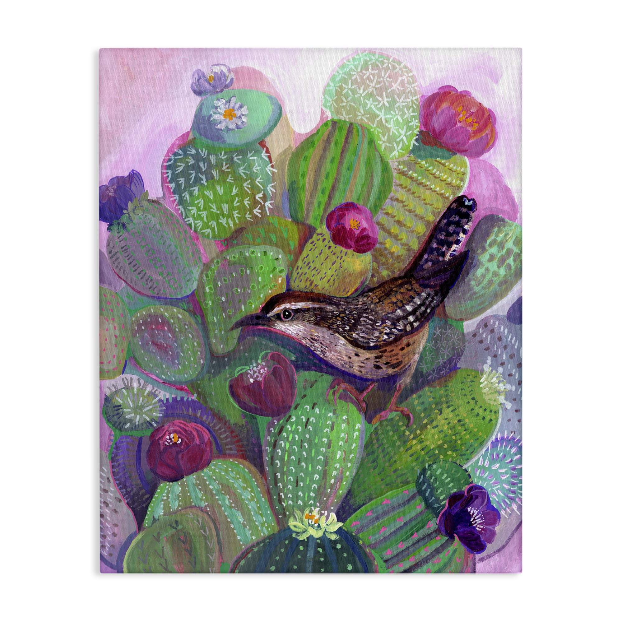 'Desert Day Dream Bird'| Canvas Art