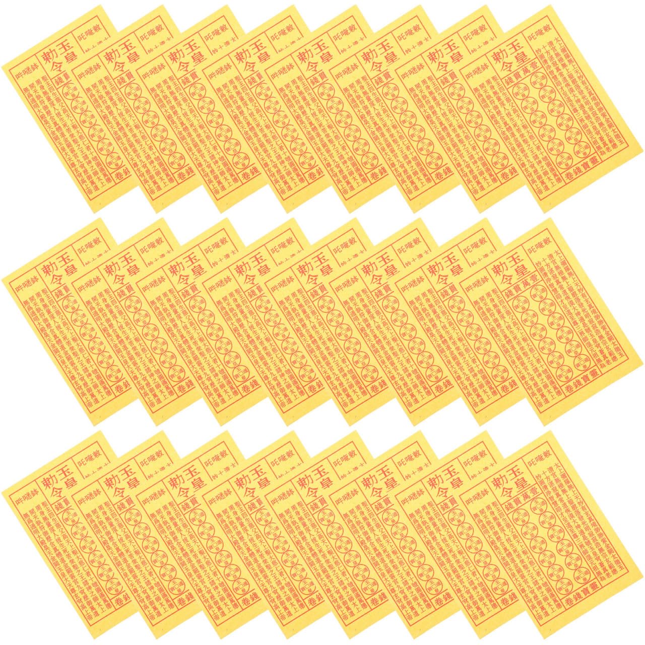 Papier de sacrifice BETOOKY 900 pièces pour rituel ancestral