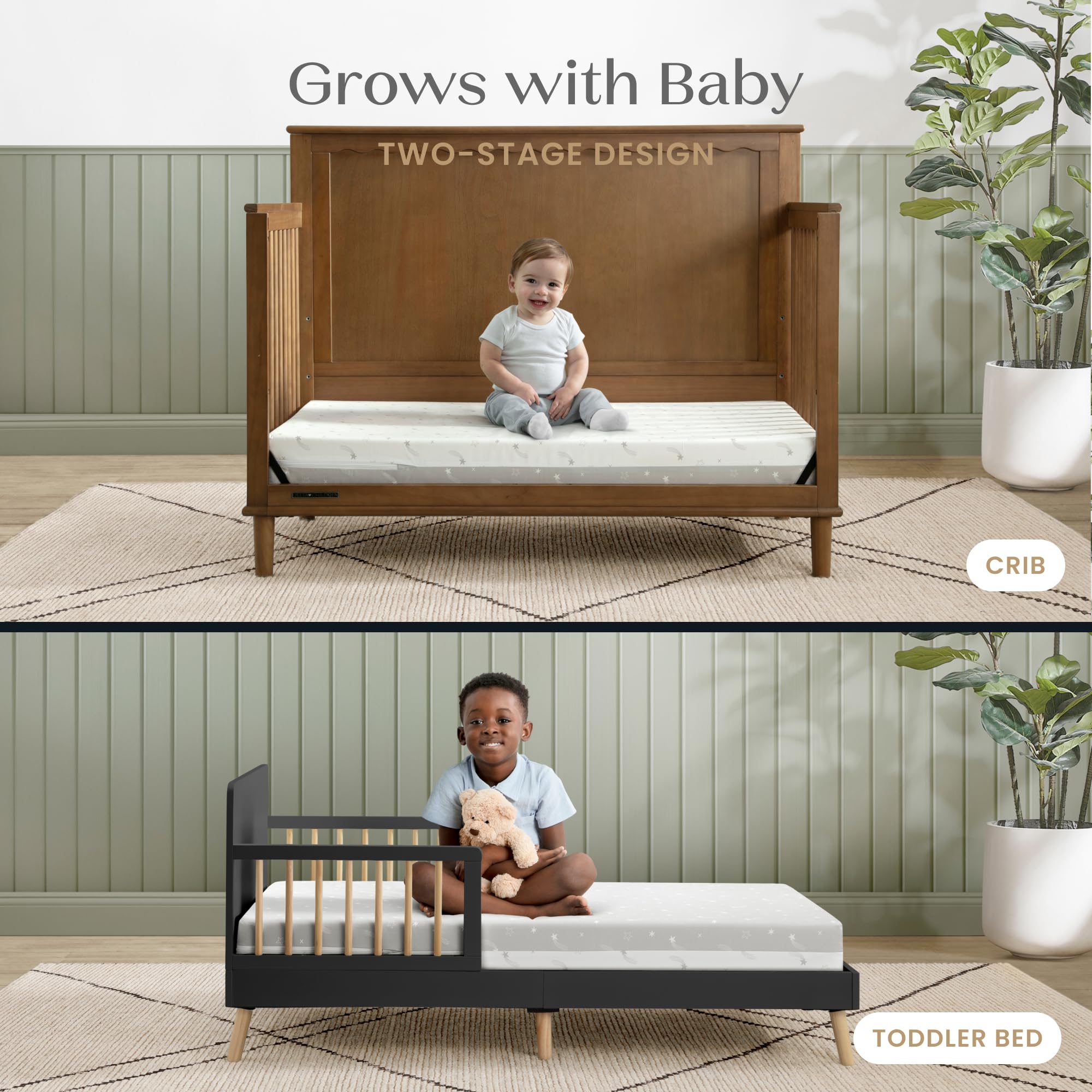Delta Children Crib Mattress - Breathable & Waterproof -6 Delta Children Crib Mattress - Breathable & Waterproof -6