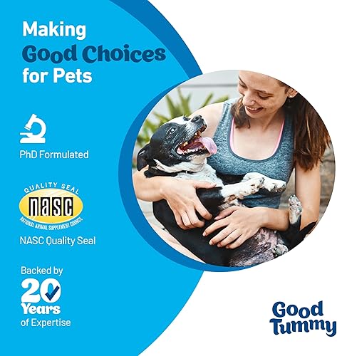 Miniatura 6 de Good Tummy - Masticables probióticos para perros  Apoya la salud digestiva, controla los gases, promueve la función inmune saludable  Sabor a carne,