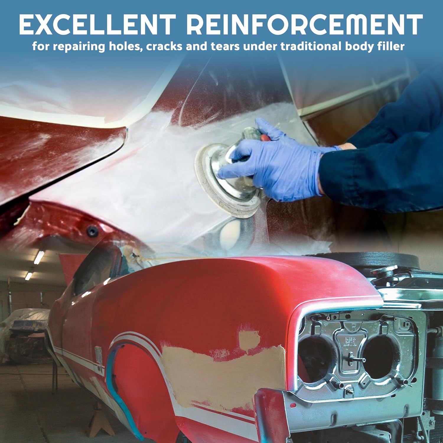 [Pack of 1] 1 LBS Milled Fiberglass - Epoxy Thickener - Fiberglass Resin Filler Material for Epoxy, Vinyl Ester, & Polyester Resin - Add To Fumed Silica Thickener for Repairing Holes, Cracks and Tears