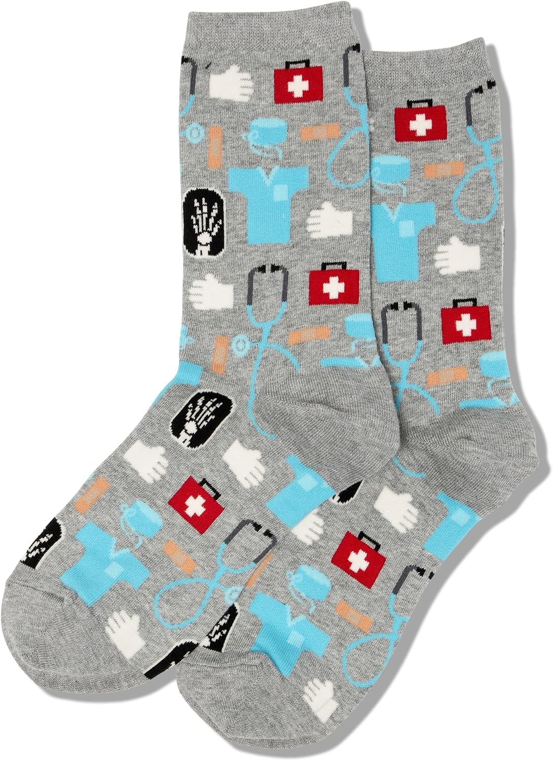 Hot Sox Women's Fun Occupation & Mom Crew Socks- 1 Pair Pack - Cute & Funny Mother's Day Novelty Gifts