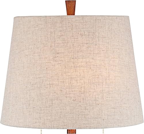 Miniatura 6 de 360 Lighting Omar - Juego de 2 lámparas de mesa de estilo moderno y chic de mediados de siglo, 28.75 pulgadas de alto, color marrón cálido, color