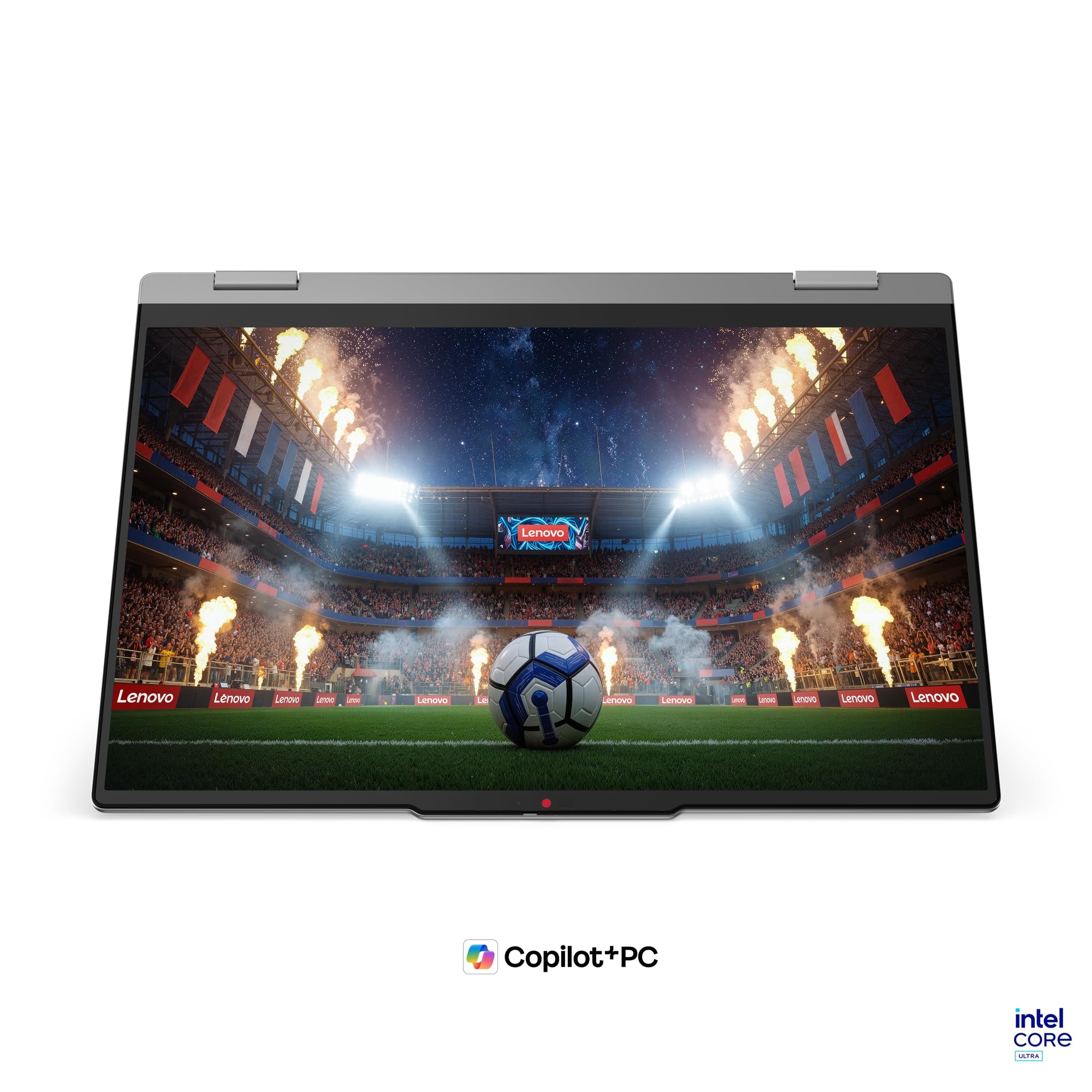 Lenovo IdeaPad 5i 2-in-1 Laptop | Copilot+ PC | 15.3" WUXGA Touch Display | Intel Core Ultra 7 355 | 16GB RAM | 1TBSSD | Integrierte Intel Grafik | Windows 11 | QWERTZ | Grau | 3 Monate Premium Care
