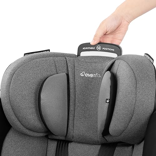 Miniatura 7 de Evenflo Gold Revolve360 Extend - Asiento giratorio para automóvil todo en uno con SensorSafe (gris piedra luna)