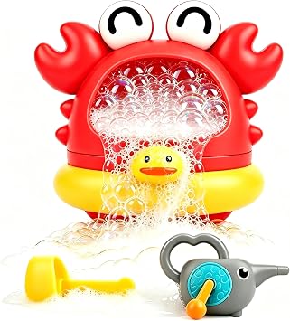 Bubble Bath Toy, Fun Bathtub Bubble Maker, Birthday Gifts for Boys & Girls