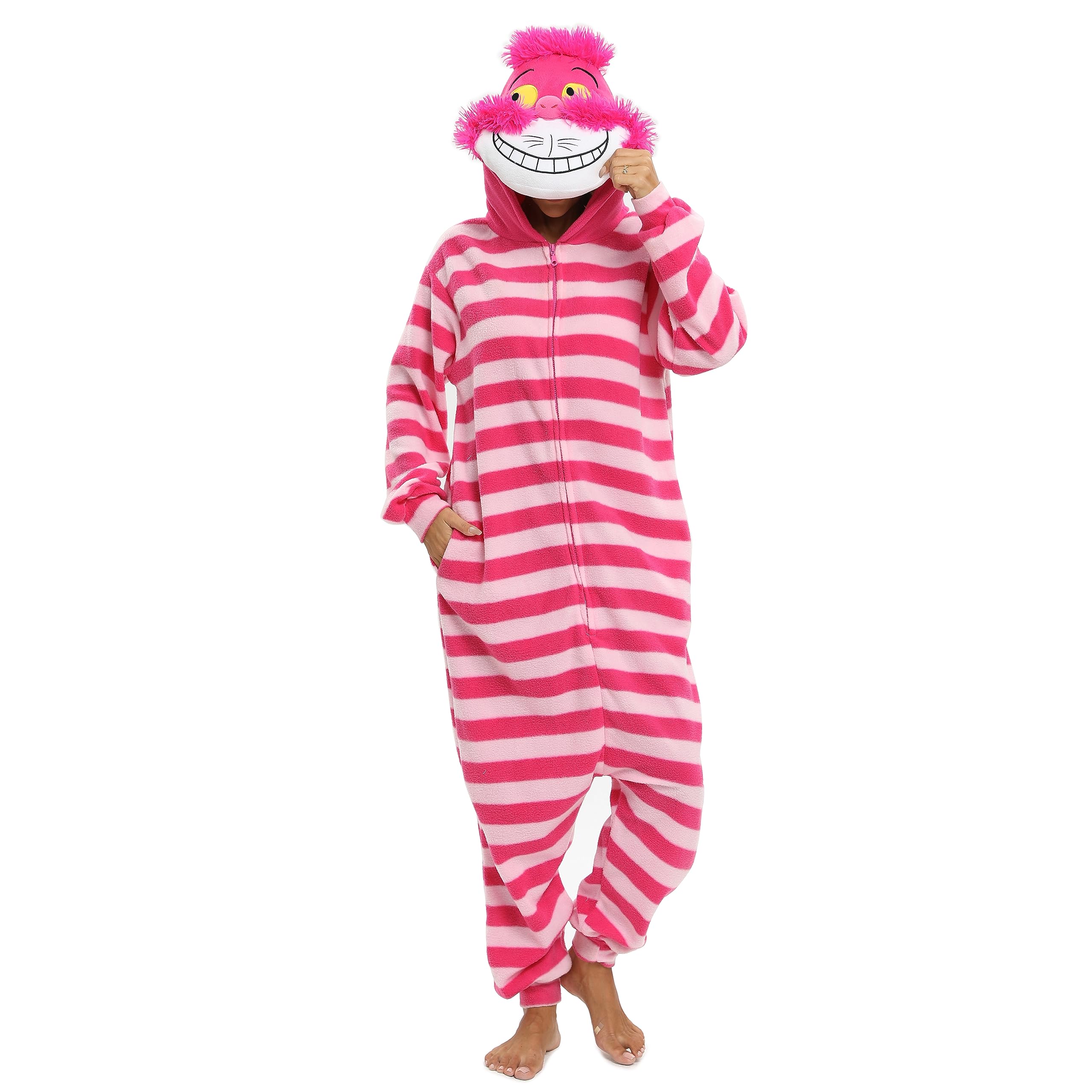 LBJR Pigiamone Animali Pigiama Intero Costume di Cosplay Party Halloween Carnevale Animali Pigiama