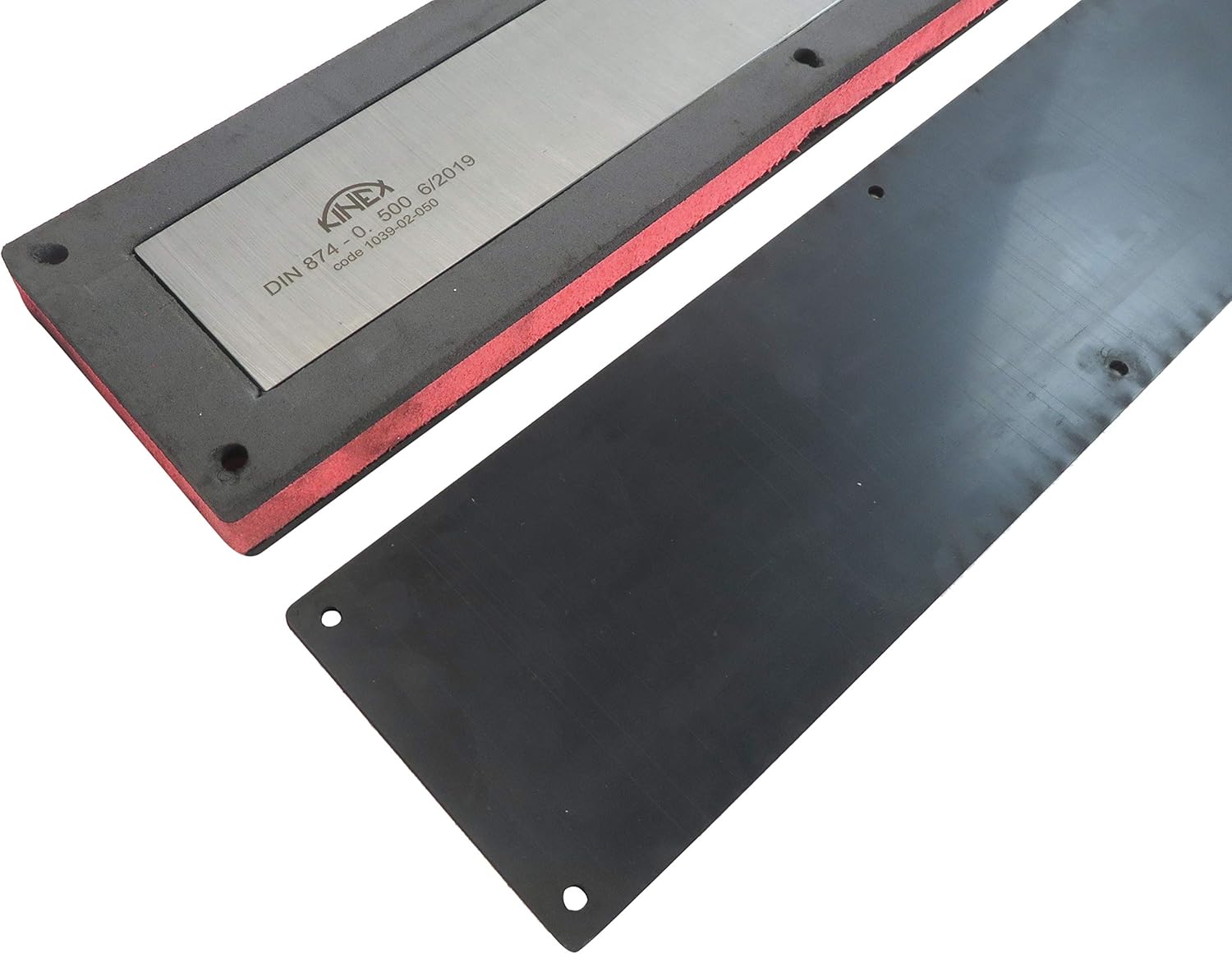 Kinex 1039-02-75 Inspection Machinist Straight Edge 750 mm / 29 Inch Stress Relieved Spring Steel DIN 874/0 Straight w/in 0.00037” Over Full Length