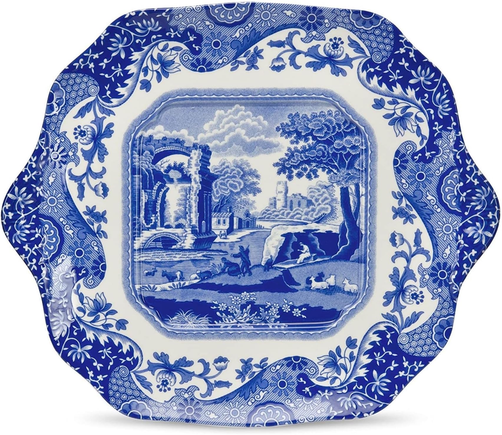 Spode Blue Italian English Bread & Butter Plate