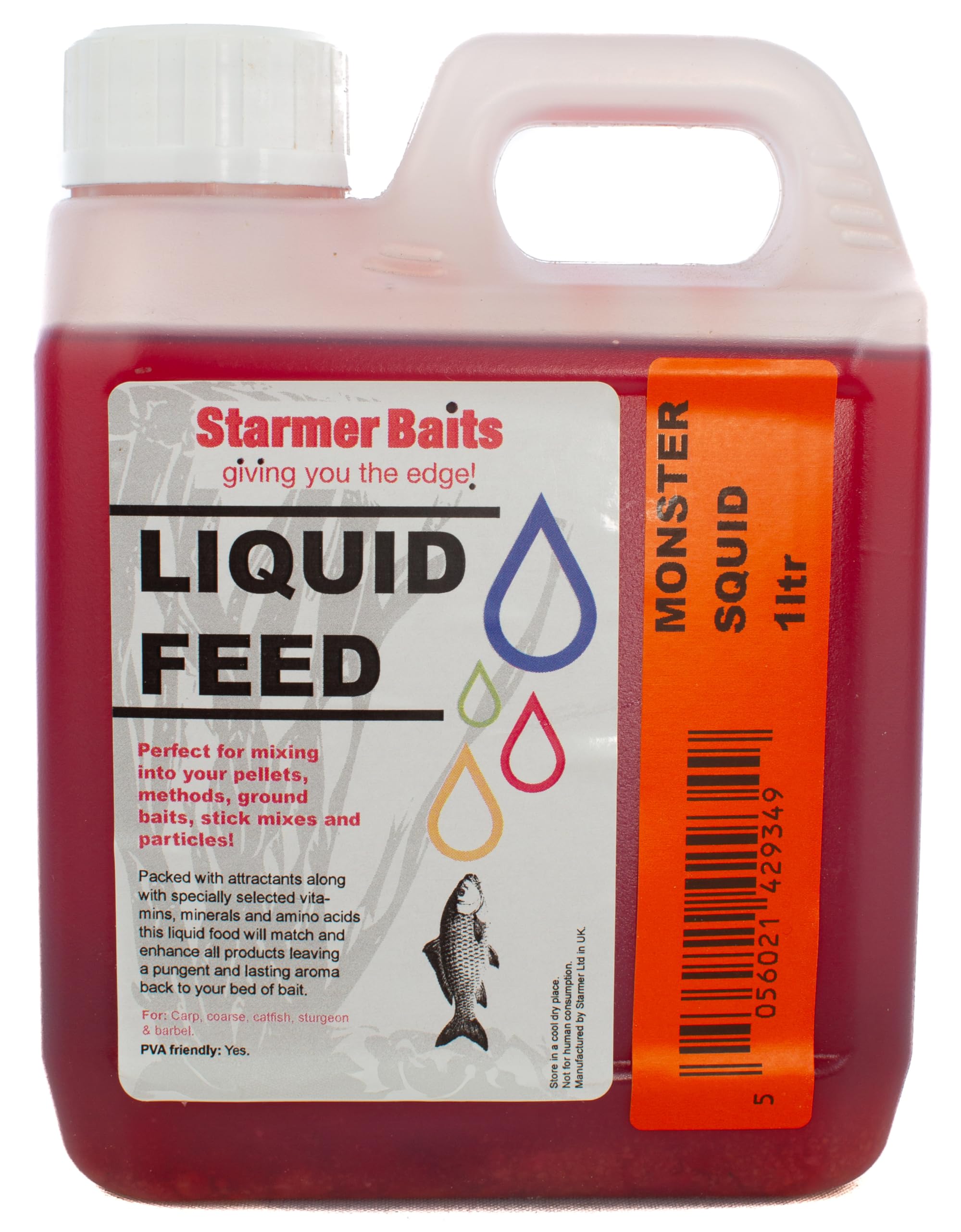 starmerbaits Liquid feed / 1ltr / Monster squid