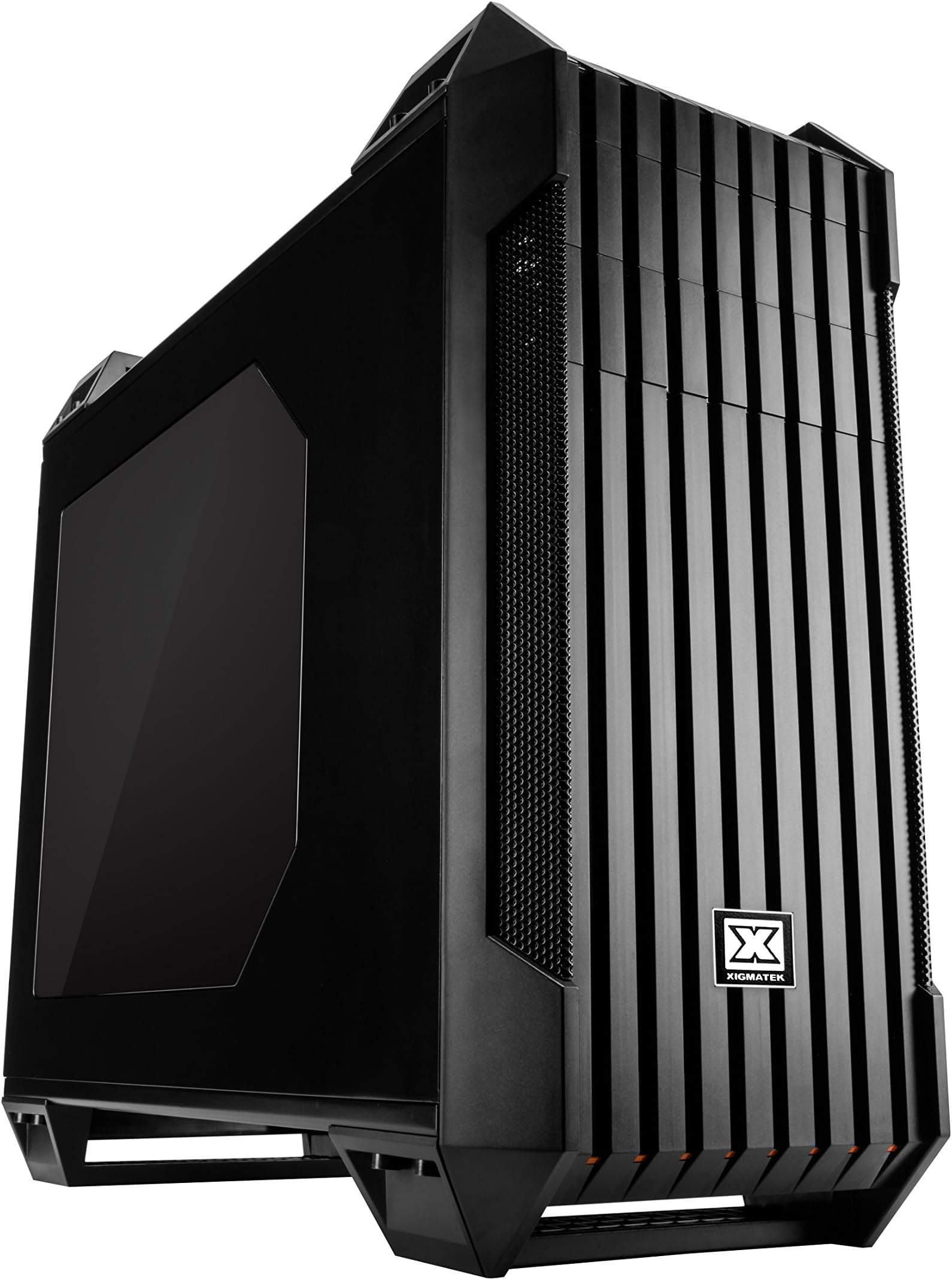 Xigmatek Vanguard ABS Micro-ATX Mini Tower Computer Case EN5872 Black Steel