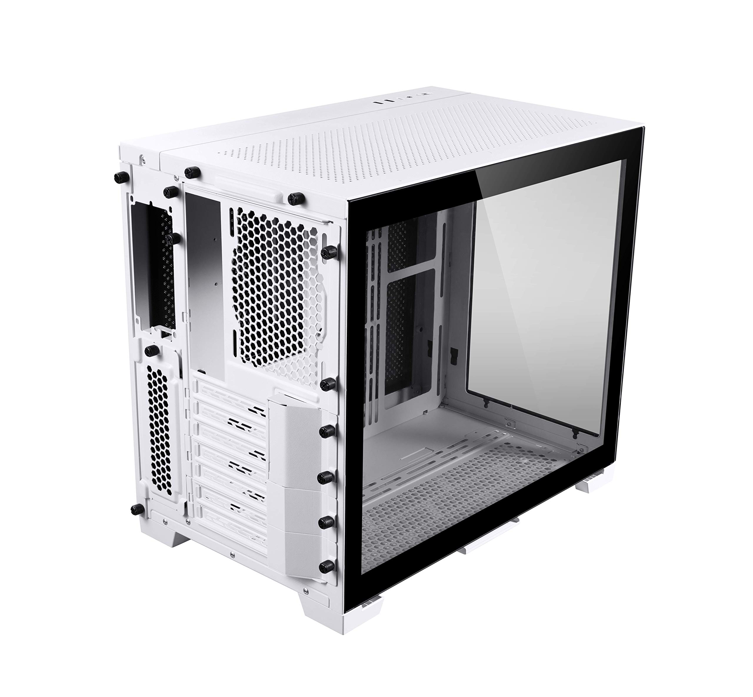 Amazon | LIANLI PCケース O11 DYNAMIC MINI WHITE ATX/Micro-ATX/Mini