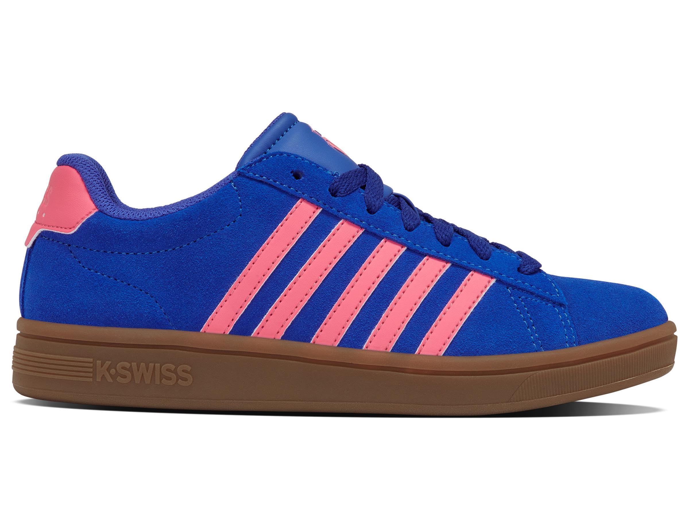 K-Swiss Court Tiebreak II SDE Damen Leder Sneaker Schuhe 99492-480-M Blau | Der Court Tiebreak II SDE erhält ein subtiles Makeover, abgerundeter Zehenkappe und vielseitigem Style.
