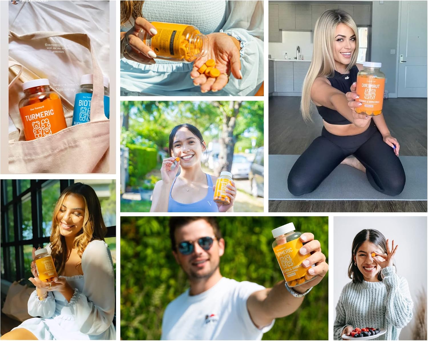 (2 Month) Turmeric Curcumin with Black Pepper & Ginger for Adults and Kids Gummies, Chewable Vitamins Turmeric Ginger Supplement Turmeric Gummies