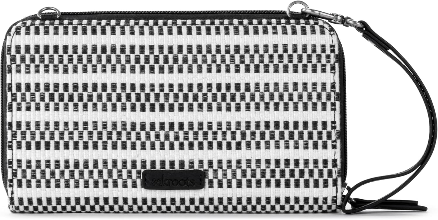 Sakroots Smartphone Crossbody Purse - Women's Cellphone Bag & Wallet For Everyday - Convertible Wristlet With Zipper