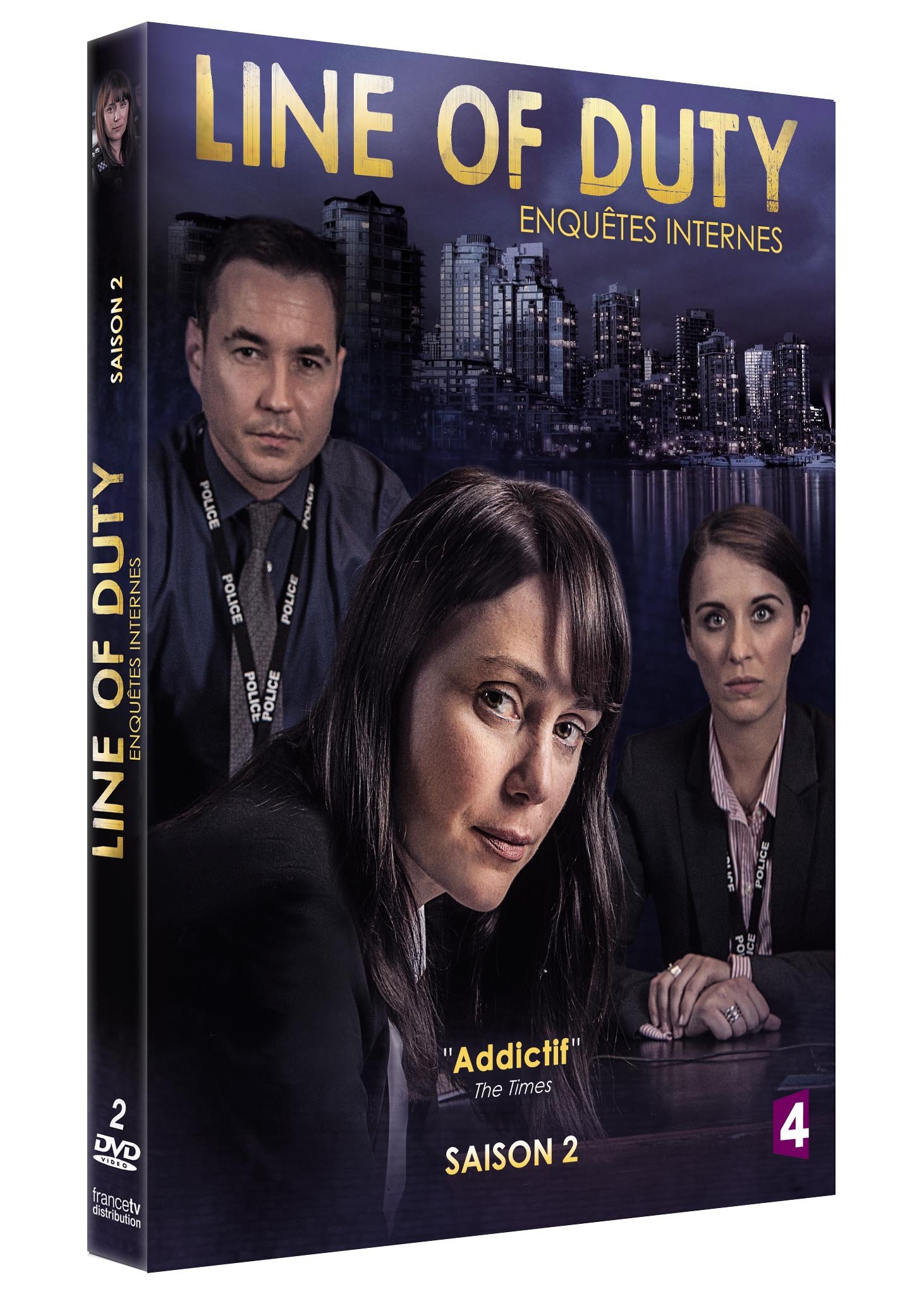 Coffret line of duty - enquêtes internes, saison 2 [FR Import] [DVD]