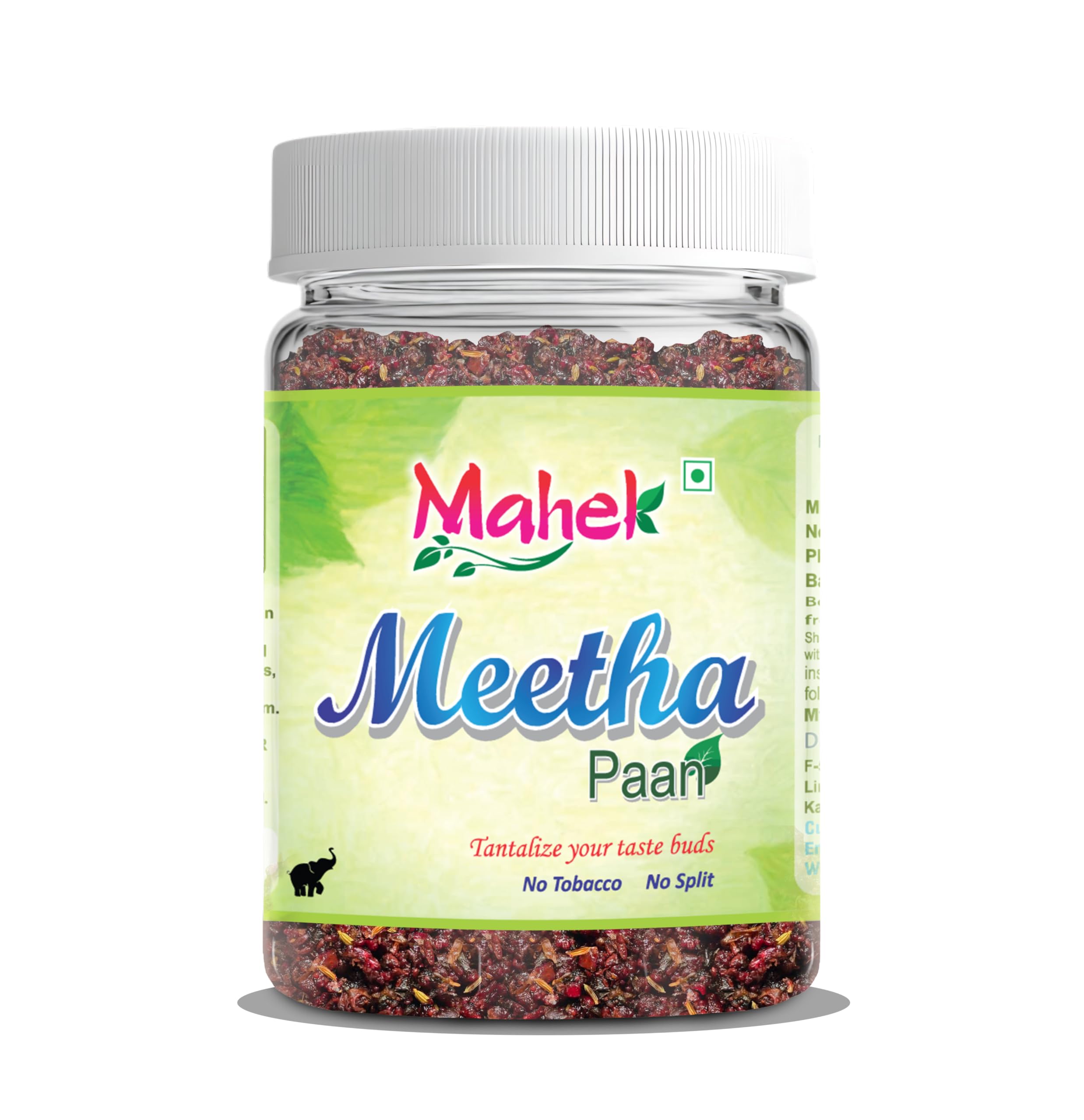 Mahek Meetha Paan Mukhwaas 330 Gram | Sweet Paan | Digestive Mukhwas | Mouth Freshener | After Meal Snacks (Pack of 1)