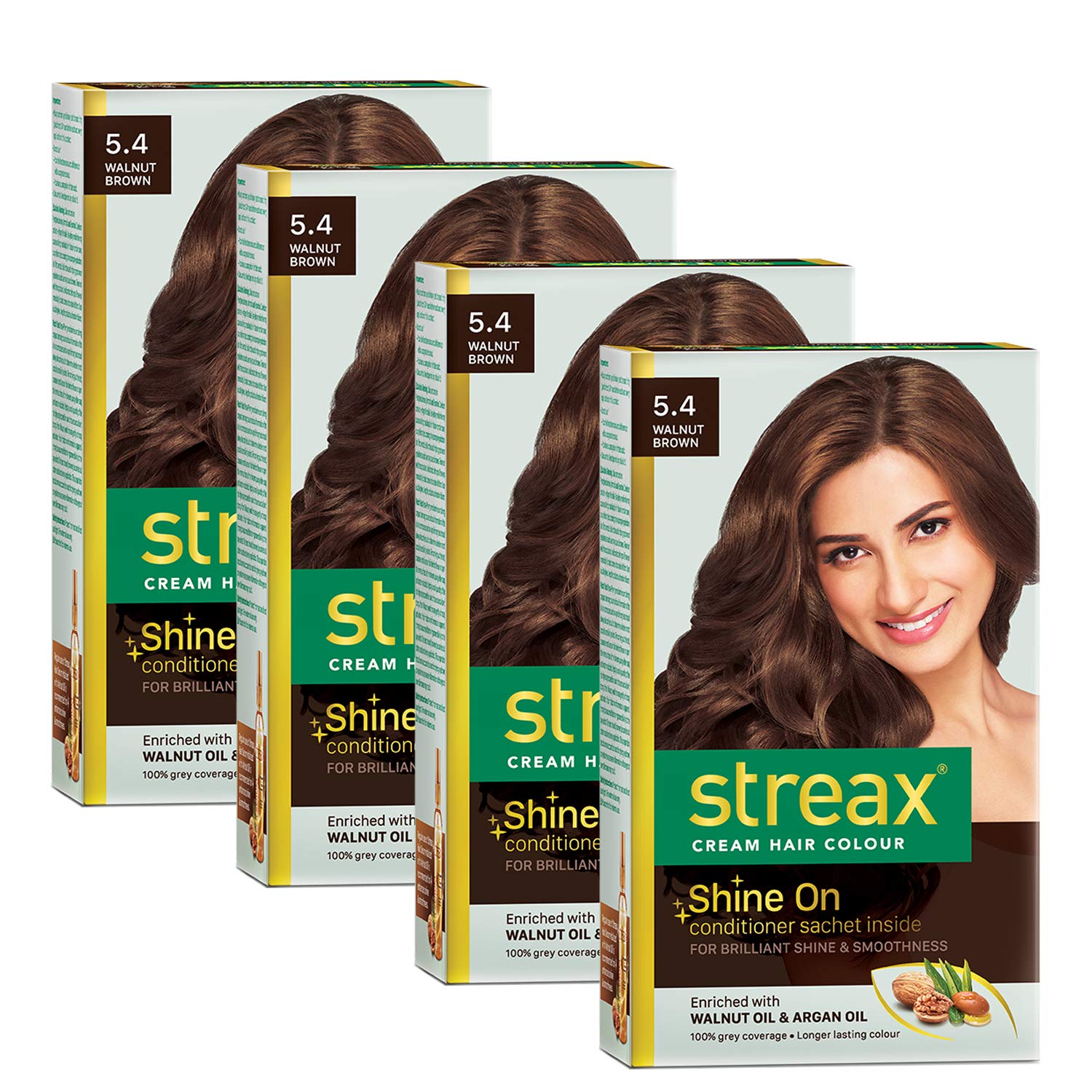 Streax Cream Hair Color for Unisex, 60ml - 5.66 Cinnamon Red (Pack of 4)-image-29