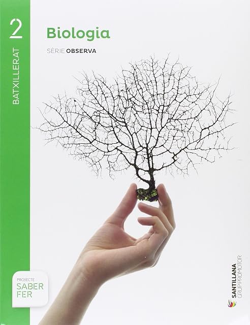 Portada de Biologia 2º Batxillerat + Eva Saber Fer Catala Ed 2016