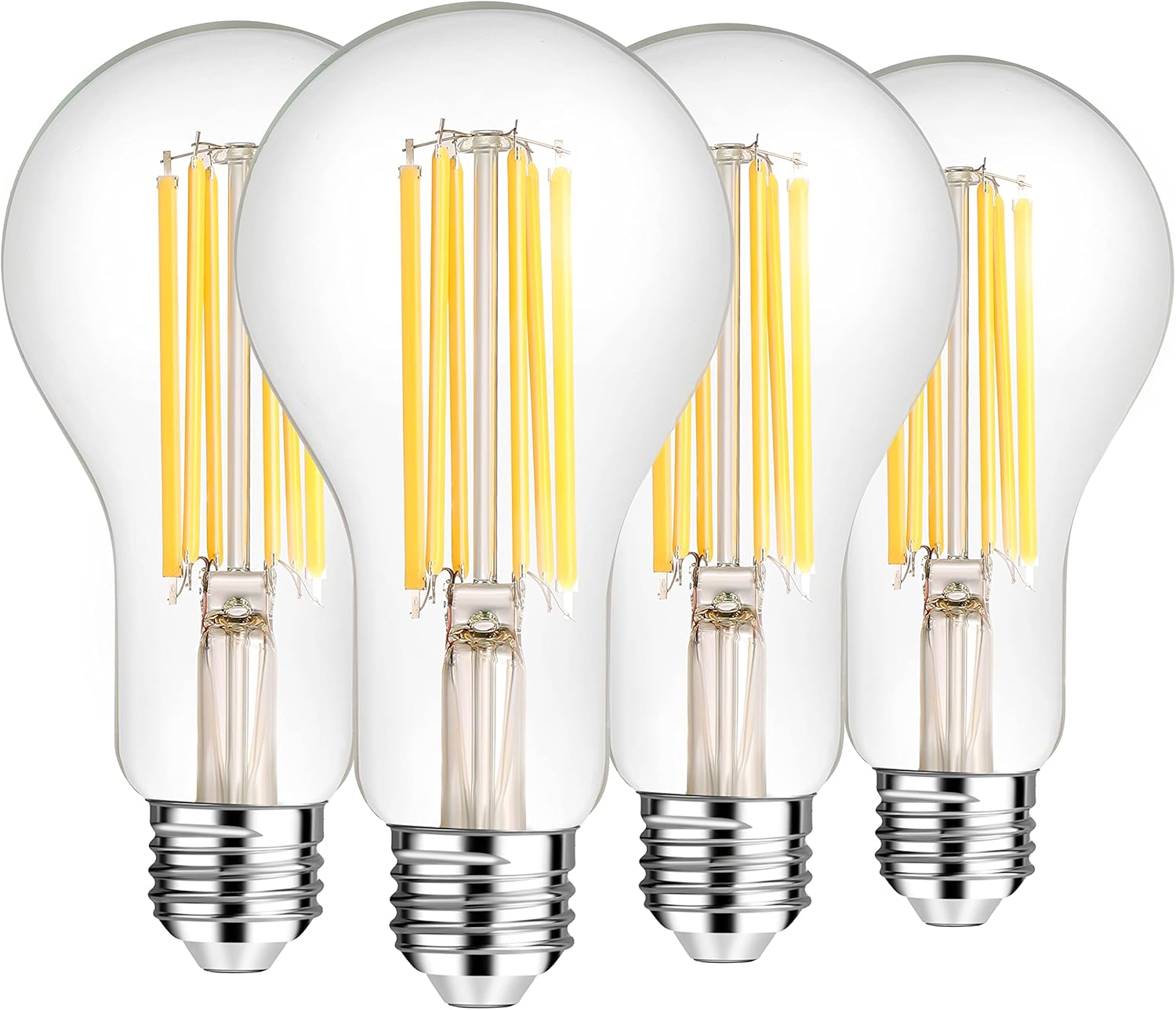 FLSNT 150W Equivalent Dimmable A21 LED Light Bulbs, 2650Lumens