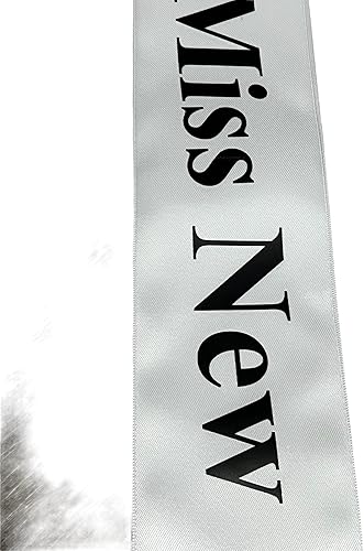 Miniatura 6 de Rock Your Ribbon This Halloween with our Novelty Miss New Jersey cross body pageant sash with adjustable pin, One side fits most including children,