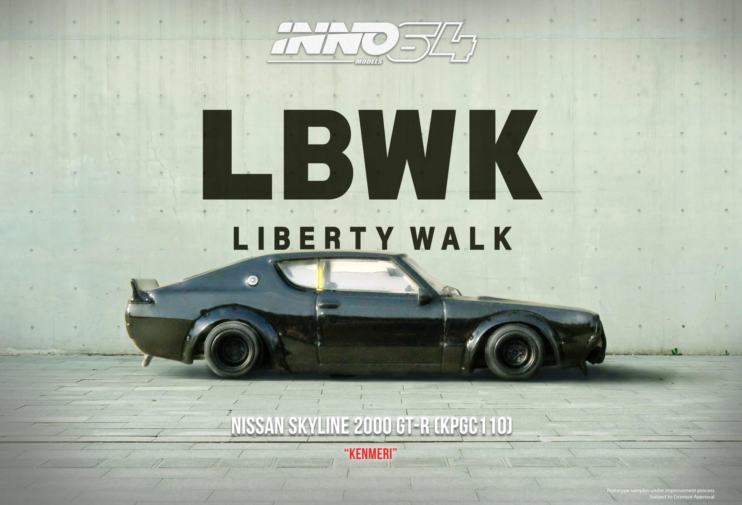 Amazon.com: Diecast Model Car Compatible with Inno64 1:64
