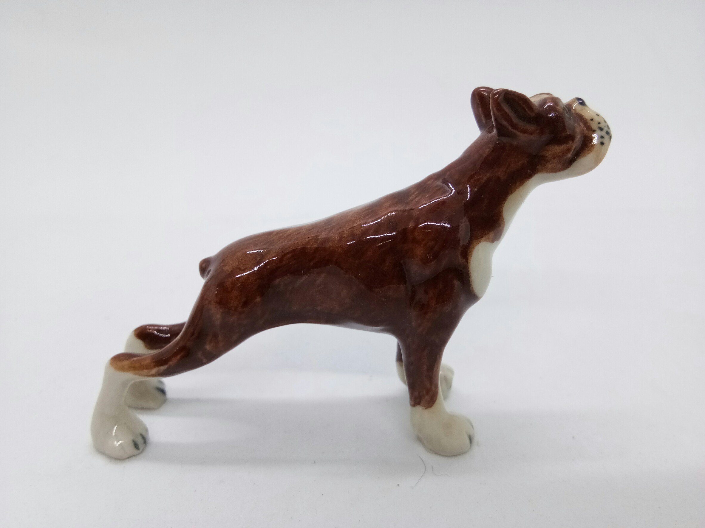 Amazon.co.jp: WitnyStore 高さ2インチ ボクサー 犬の置物 - 収集価値