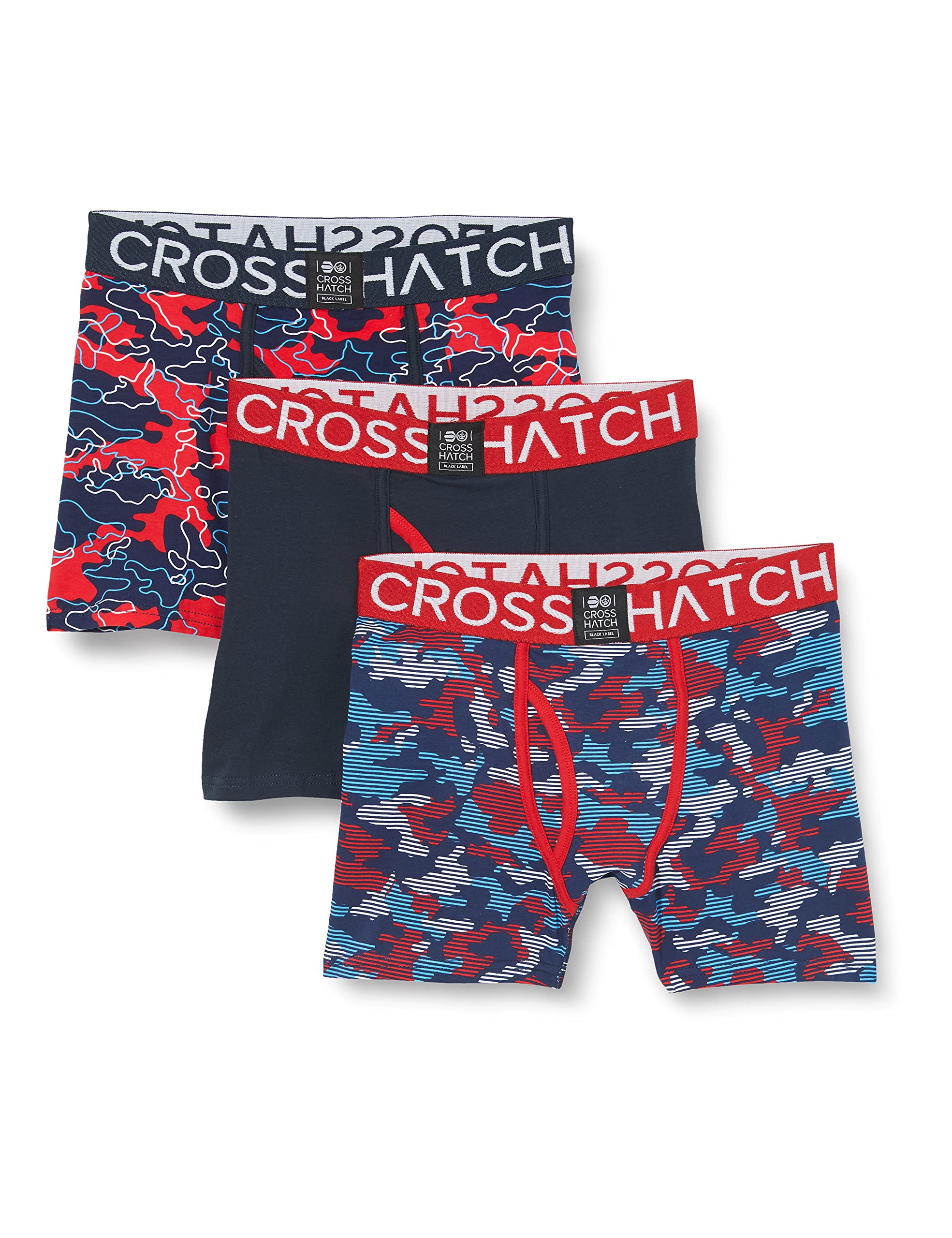 3 & 5 Pack Men's Boxers, Mens Underwear Multipack, Cotton Trunks Briefs S, M, L, XL, XXL,XXXL by Clothing247