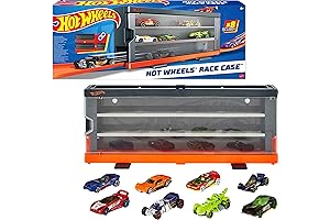 Hot Wheels Race Case: The Ultimate Storage and Display Solution for 12 1:64 Scale Cars