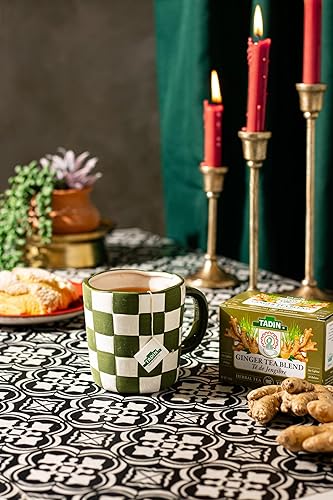 Miniatura 5 de TADIN Paquete variado de té de manzanilla y jengibre, sin cafeína, 24 bolsas de té por caja, paquete de 6