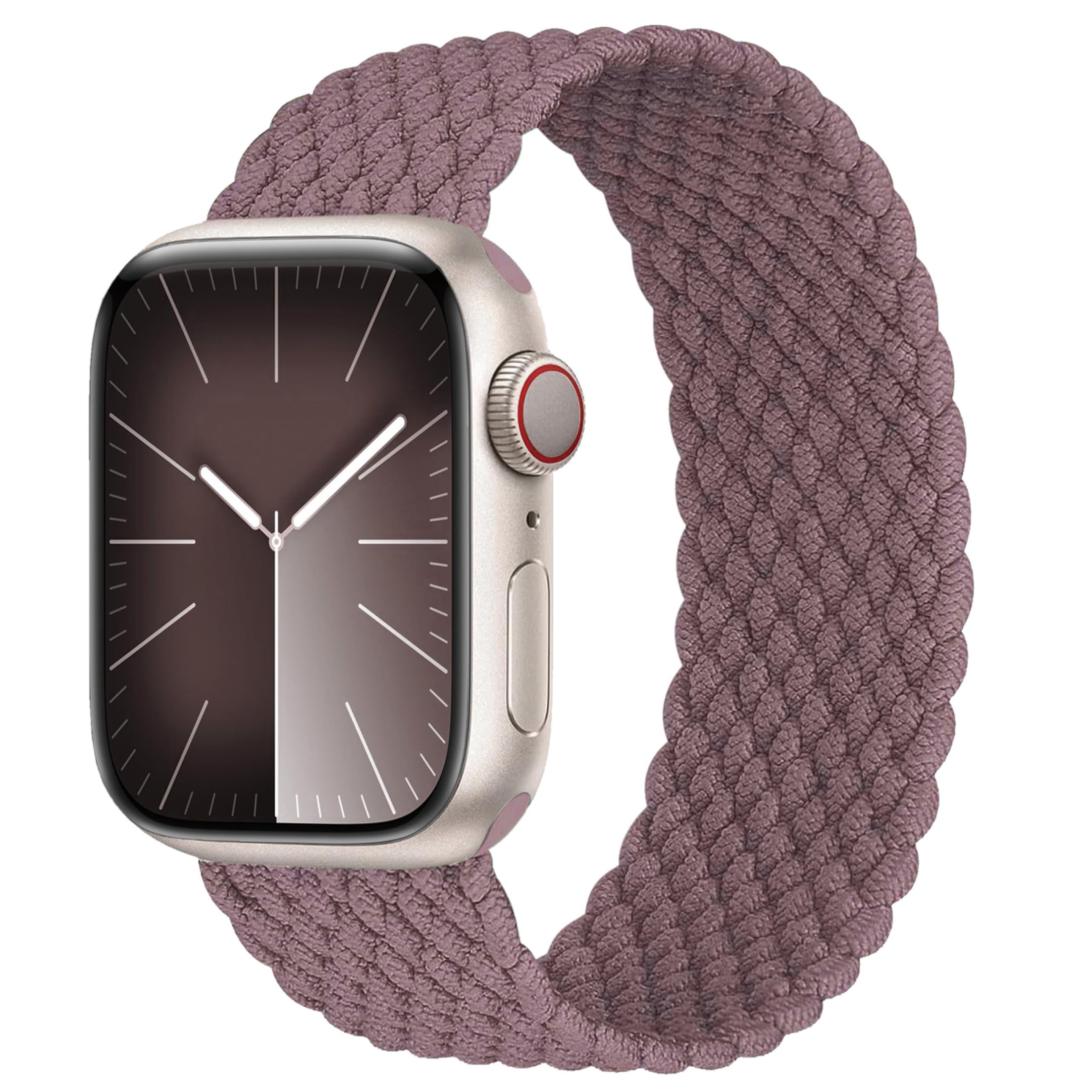 SOLOLUP Braided Solo Loop for Apple Watch Bands 40mm 41mm 44mm 45mm 38mm 42mm iWatch Ultra/2 Band 49mm Woman Men,Stretchy ...