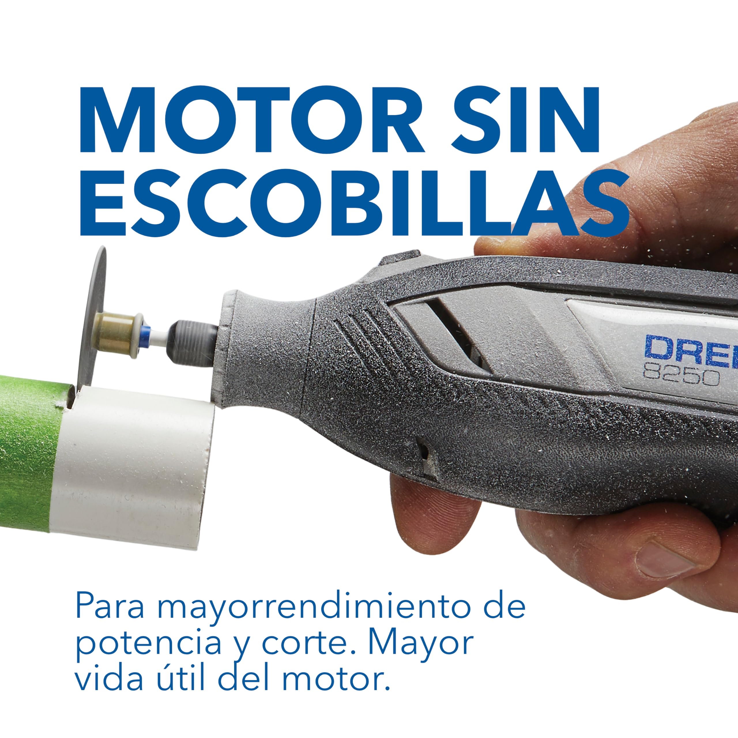 Dremel 8150 Herramienta Rotativa sin cable 12V sin escobillas Velocidad Variable 5.000-30.000 RPM kit con bolsa, 5 accesorios, Batería 2.0Ah+Cargador para amolar, taladrar, fresar, grabar, reparar/DIY