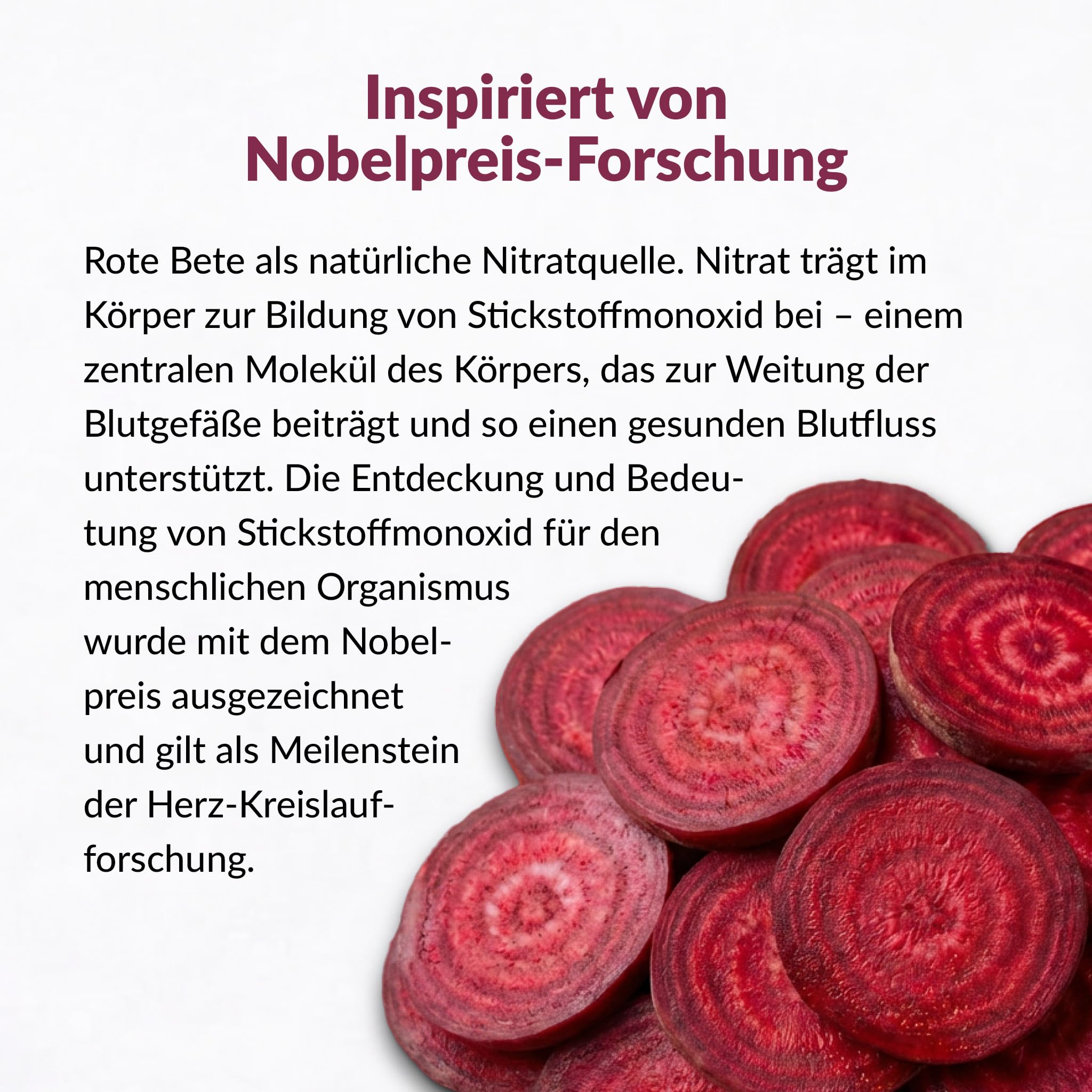 Rote Power [120 Stück] - Rote-Bete-Dragee mit Vitamin B1 für eine normale Herzfunktion*. Laborgeprüft, vegan, gluten- und laktosefrei. Mit fruchtigem Açaí-Geschmack - Made in Switzerland