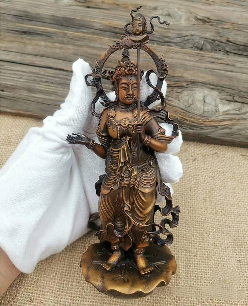 金属製仏像 約20cm 立像 金属製仏像 約20cm 立像