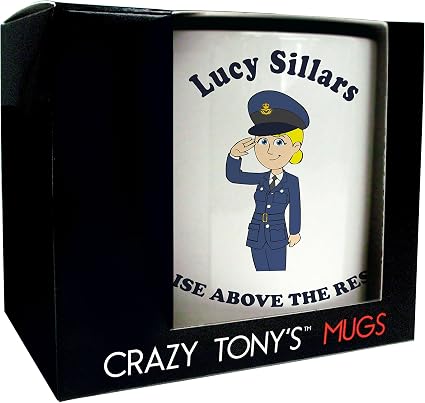 Ladys Royal Air Force Personalised Mug 