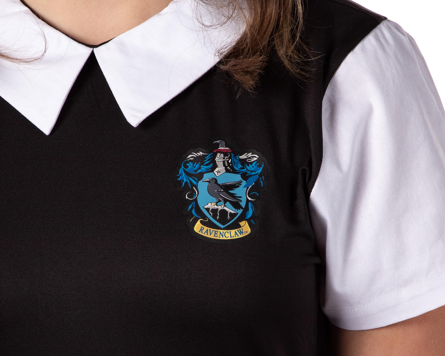 Disfraz de Harry Potter, vestido de falda a cuadros para mujeres jóvenes, las 4 casas de Hogwarts disponibles