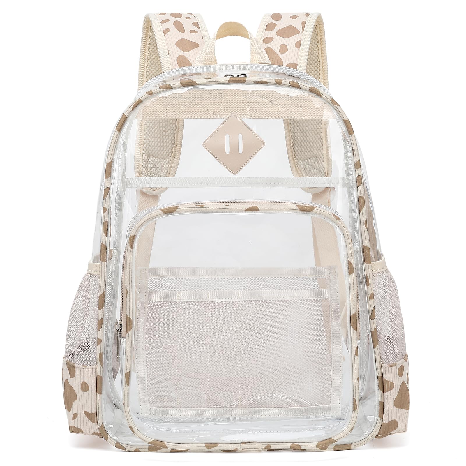 Clear Backpack for Girls Women School Bookbag Heavy Duty Transparent Backpacks-picture-48