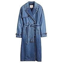 Levi’s Spade Trench Giacca di Jeans, Let’s Get Lost Again, S Donna