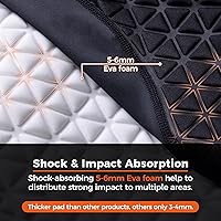 Vista 3 de COOLOMG Pantalones cortos deslizantes de béisbol para niños y jóvenes, con copa atlética, acolchados, ropa interior para fútbol, lacrosse hockey