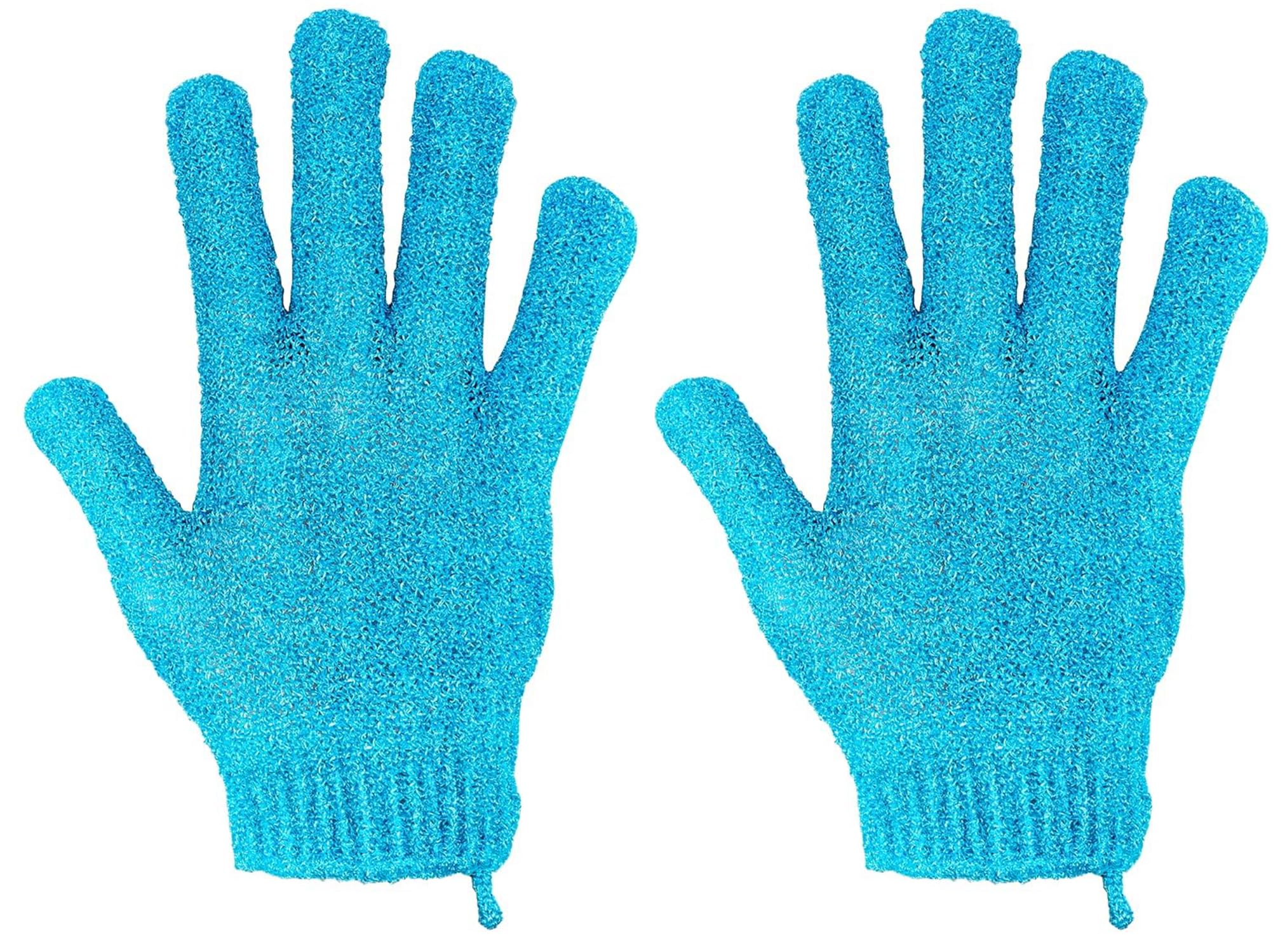 MosQuick® Exfoliating body glove body scrubber for women With Hook Body Scrubber for Bathing exfoliating gloves for dead skin body scrubber for bathing bathing gloves for Smooth Radiant Skin