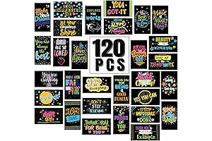 Outus Motivational Encouragement Quote Cards for Students from Teachers