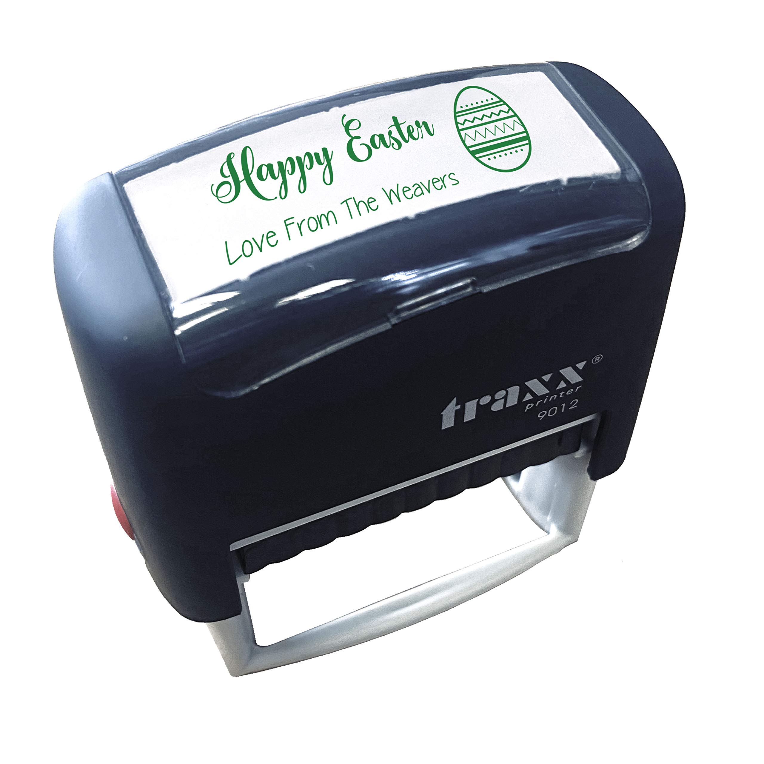 Traxx 9012 Personalised Easter Self Inking Rubber Stamp