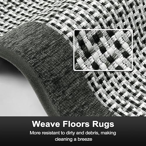 Miniatura 3 de Collive Alfombra antideslizante de 20 x 59 pulgadas, alfombra de cocina lavable para fregadero de cocina, alfombra antideslizante para fregadero,