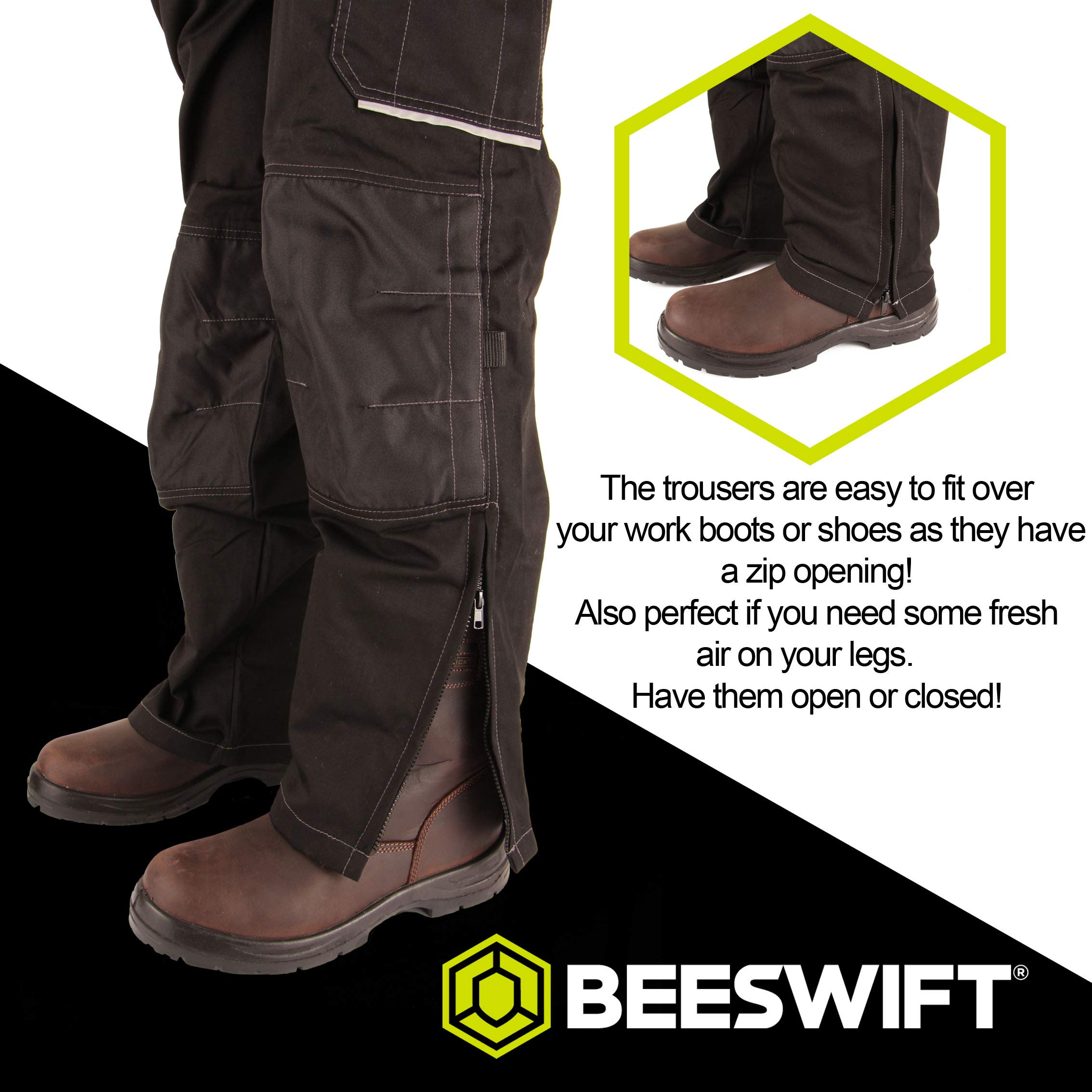 B-Click Workwear shawbury Pantaloni multitasche