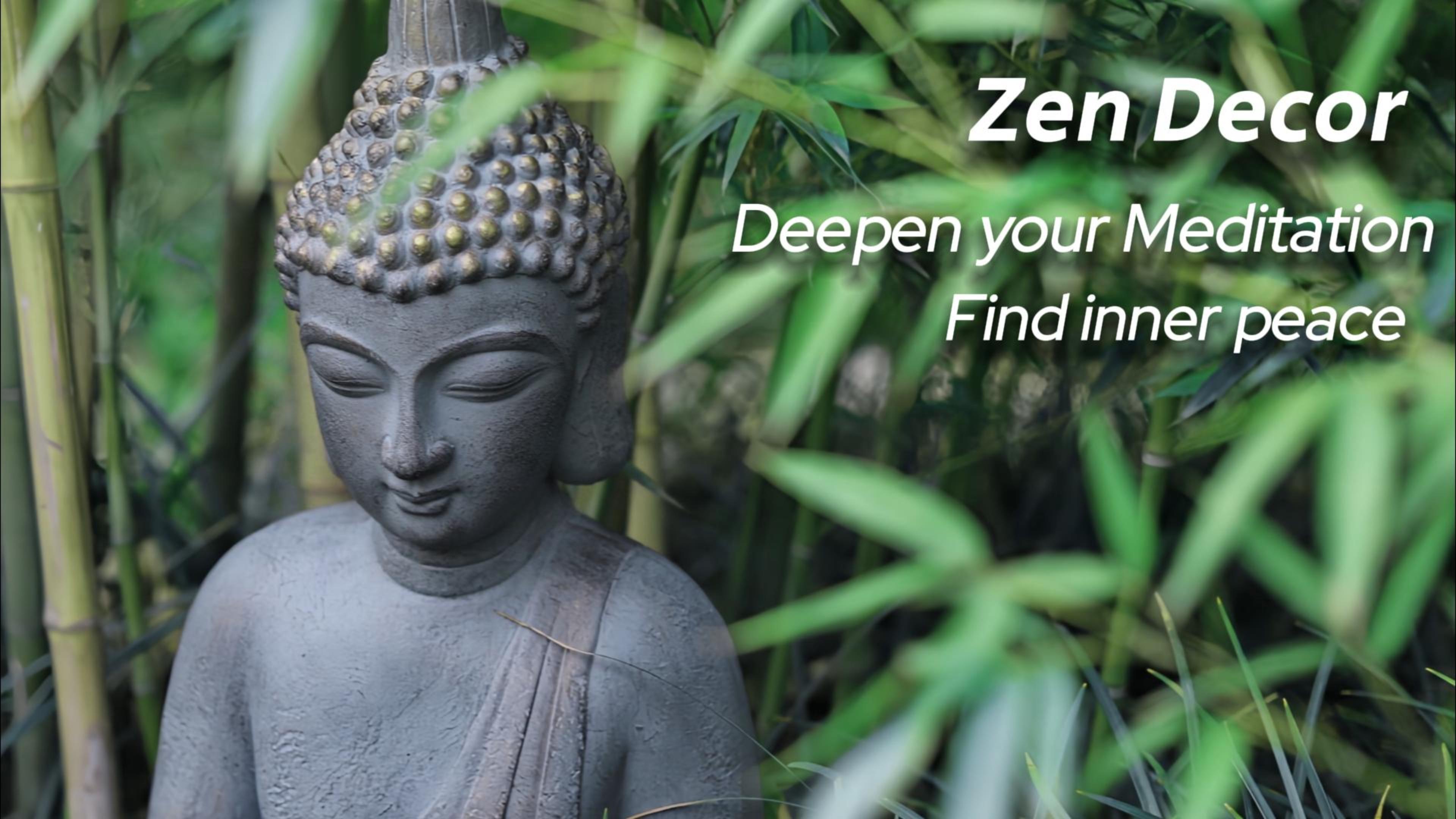 Estatua Buddha Meditativa 26'' para Decoración miniatura 7