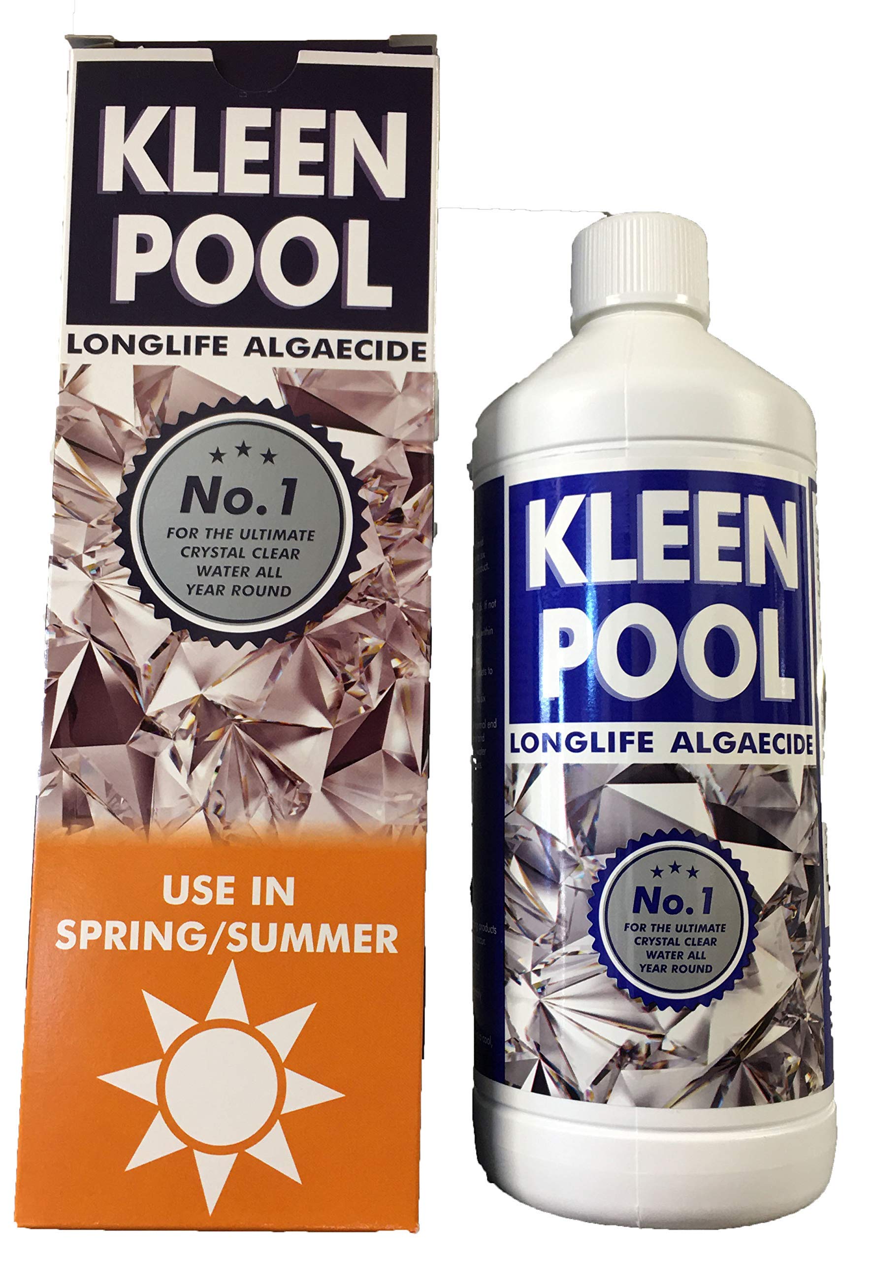 Buy KLEEN POOL Algaecide 1 Litre Hot Tub, Spa & Swimming Pool Water