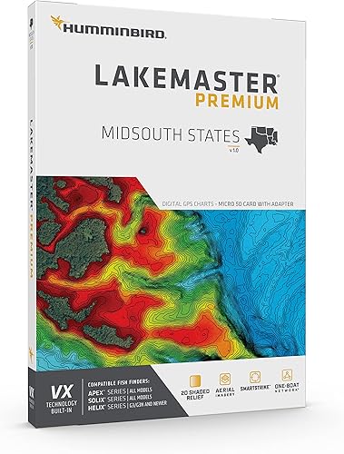 Vista 11 de Humminbird LakeMaster Premium Wisconsin V1 - Tarjeta SD para buscadores de peces