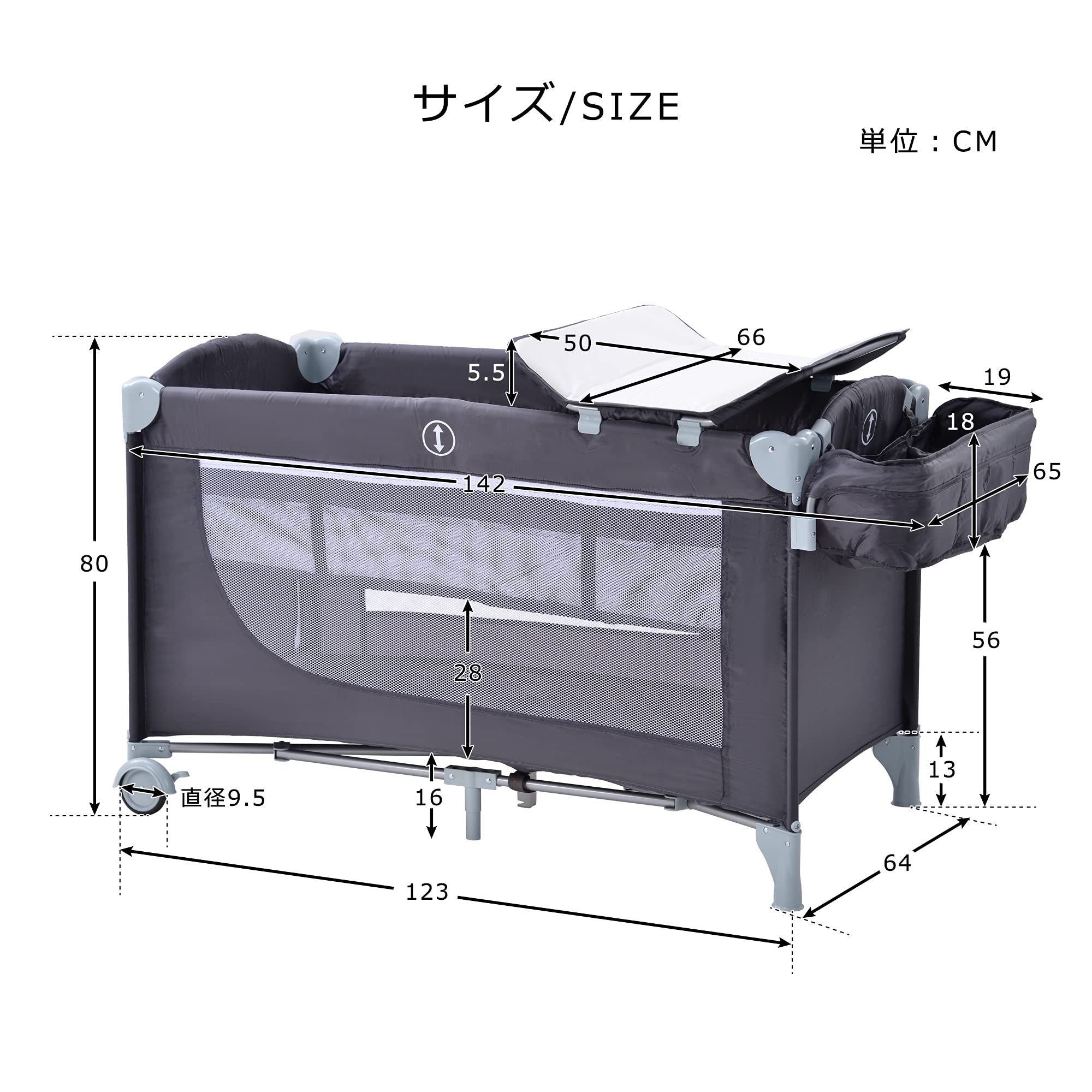 Amazon.co.jp: Qianru ベビーサークル 折りたたみ可能 通気性 メッシュ
